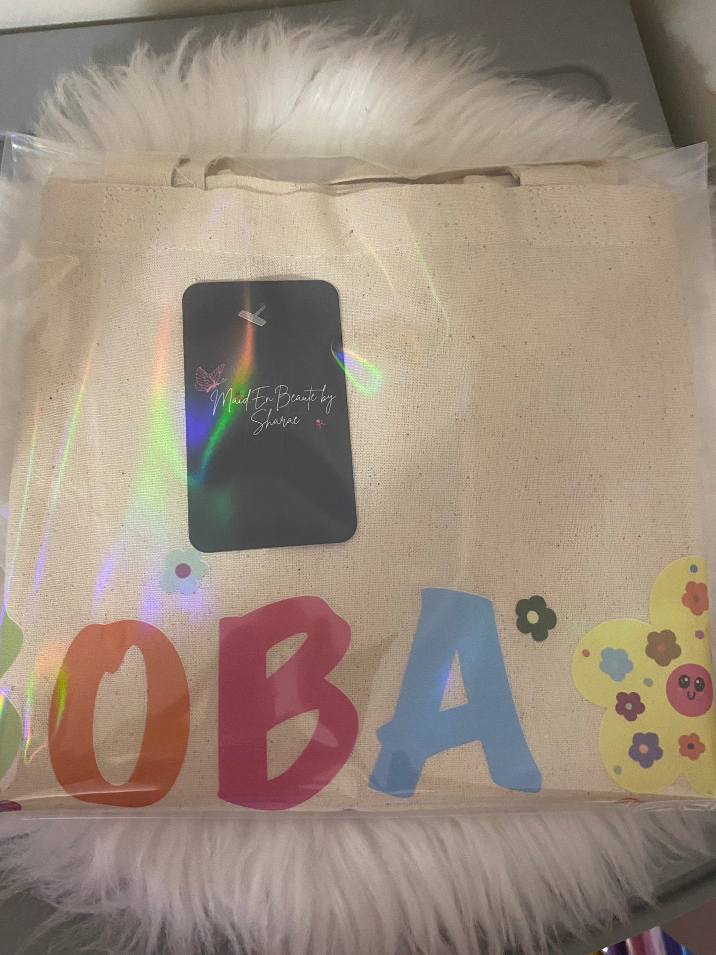 Boba and Chill tote