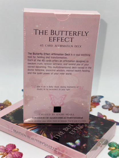 The Butterfly Effect Affirmation Deck