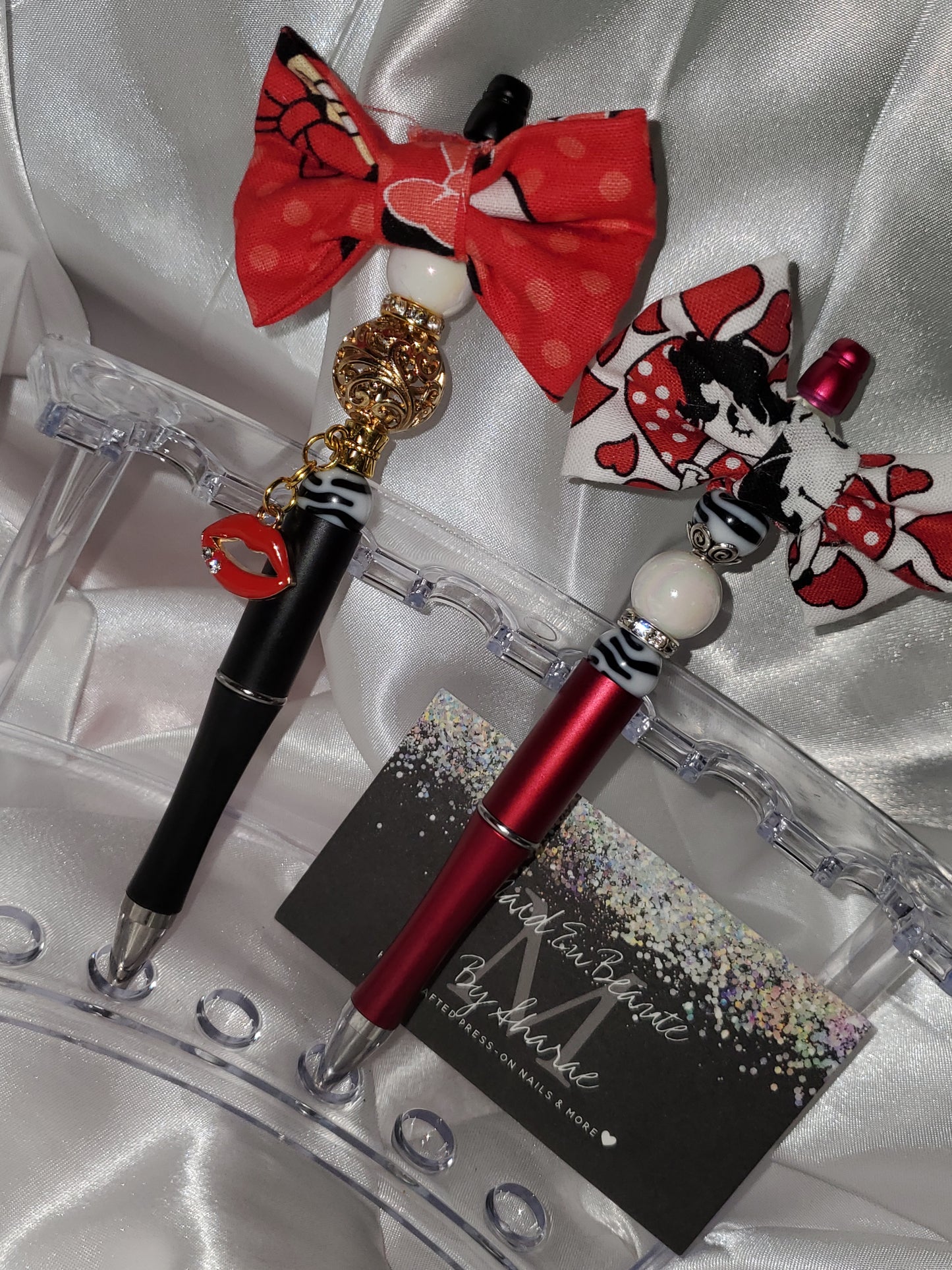 Kawaii Pens with bows